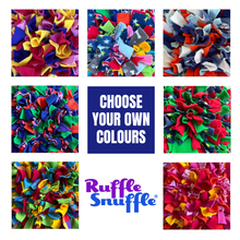 Load image into Gallery viewer, Choose your own colours Ruffle Snuffle mat