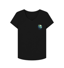 Load image into Gallery viewer, Black Maldives Organic Cotton TShirt