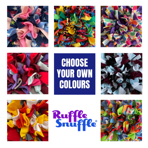 Choose your own colours Ruffle Snuffle mat