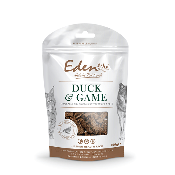 Eden Duck & Game Treats - for Cats and Dogs
