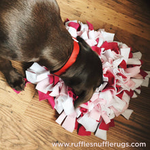 Load image into Gallery viewer, Choose your own colours Ruffle Snuffle mat