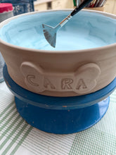 Load image into Gallery viewer, Handmade Ceramic Dog Bowls - with personalisation