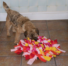 Load image into Gallery viewer, Choose your own colours Ruffle Snuffle mat