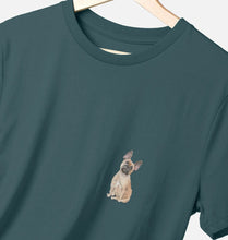 Load image into Gallery viewer, French Bulldog Print Organic Cotton T-Shirt (10 colours)
