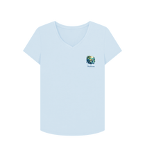 Load image into Gallery viewer, Sky Blue Maldives Organic Cotton TShirt