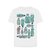 Load image into Gallery viewer, White Beach Cleanup Crew Organic Cotton T-Shirt