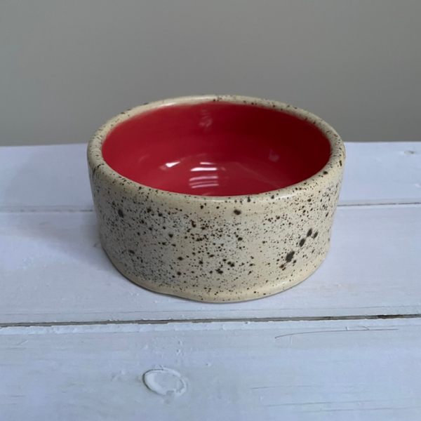 Handmade Ceramic Dog Bowls - with personalisation