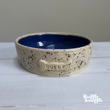 Load image into Gallery viewer, Handmade Ceramic Dog Bowls - with personalisation