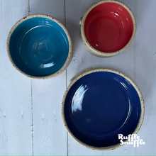 Load image into Gallery viewer, Handmade Ceramic Dog Bowls - with personalisation