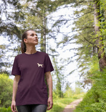 Load image into Gallery viewer, Labrador Watercolour Print Organic Cotton T-Shirt