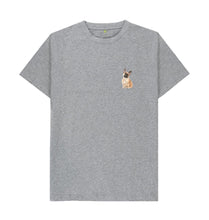 Load image into Gallery viewer, Athletic Grey French Bulldog Print Organic Cotton T-Shirt
