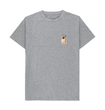 Load image into Gallery viewer, Athletic Grey French Bulldog Print Organic Cotton T-Shirt