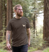 Load image into Gallery viewer, Labrador Watercolour Print Organic Cotton T-Shirt