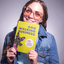Load image into Gallery viewer, PAPERBACK : How to Start a Successful Dog Walking Business in 10 Easy Steps: A Step-By-Step System For Starting Your Own Pet Business