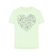 Load image into Gallery viewer, Pastel Green For The Love Of Dogs T-Shirt (7 colours)