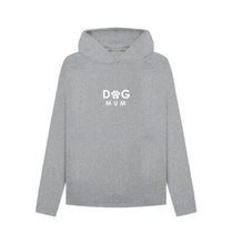 Load image into Gallery viewer, Athletic Grey Dog Mum - Relaxed Fit Hoodie
