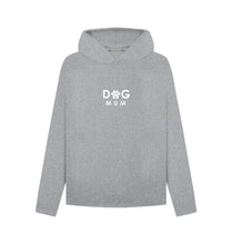 Load image into Gallery viewer, Athletic Grey Dog Mum - Relaxed Fit Hoodie