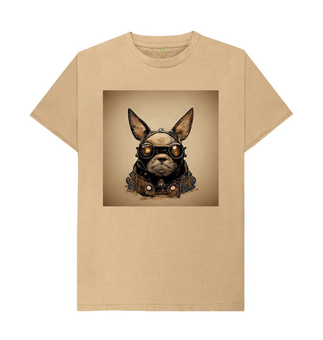 Sand Steam Punk French Bulldog T-Shirt