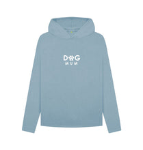 Load image into Gallery viewer, Stone Blue Dog Mum - Relaxed Fit Hoodie