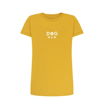 Load image into Gallery viewer, Mustard Dog Mum T-Shirt Dress ( 5 colours)
