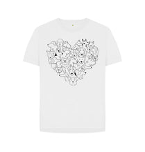 Load image into Gallery viewer, White For The Love Of Dogs T-Shirt (7 colours)