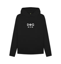 Load image into Gallery viewer, Black Dog Mum - Relaxed Fit Hoodie