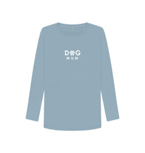 Load image into Gallery viewer, Stone Blue Dog Mum - Long Sleeved Top