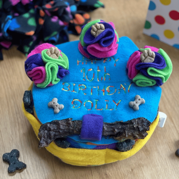 Happy Birthday / Gotcha Day Snuffle Cake