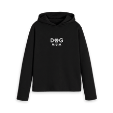Load image into Gallery viewer, Black Printed Hoody Front
