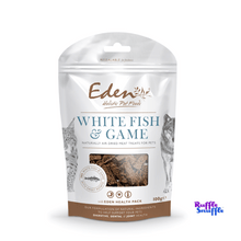 Load image into Gallery viewer, Eden White Fish &amp; Game Air Dried Treats - For Cats and Dogs
