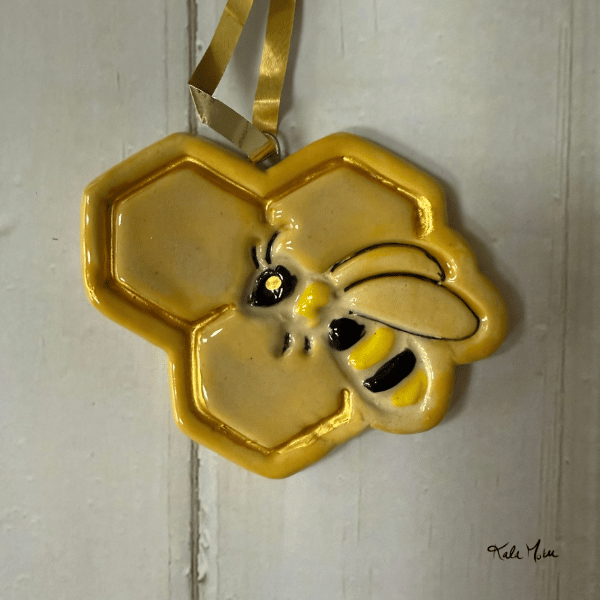 Honeybee Christmas Ornament