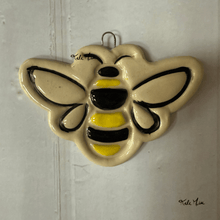 Load image into Gallery viewer, Winged Honeybee Christmas Ornament
