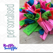 Load image into Gallery viewer, Choose your own colours Ruffle Snuffle mat
