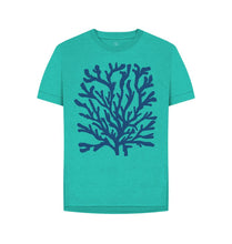 Load image into Gallery viewer, Seagrass Green Coral Reefs Matter Organic Cotton T-Shirt
