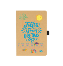 Load image into Gallery viewer, Kraft Follow Your Dreams Journal
