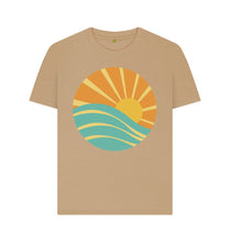Load image into Gallery viewer, Sand Seas the Day Organic Cotton T-Shirt
