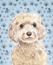 Load image into Gallery viewer, Champagne Cockapoo College Ruled Notebook Journal
