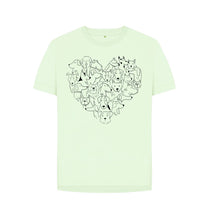 Load image into Gallery viewer, Pastel Green For The Love Of Dogs T-Shirt (7 colours)

