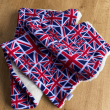 Load image into Gallery viewer, Union Jack Snuggle Sacks / Burrow Bag / Sofa Sack
