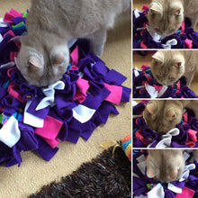 Load image into Gallery viewer, Ruffle Snuffle Meow • with added catnip - snuffle mat by Ruffle Snuffle
