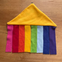 Load image into Gallery viewer, Guinea Pig Hidey Hammock - Rainbow
