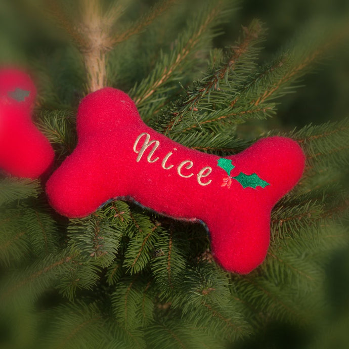 Ruffle Snuffle 'Nice' Bone - snuffle mat by Ruffle Snuffle
