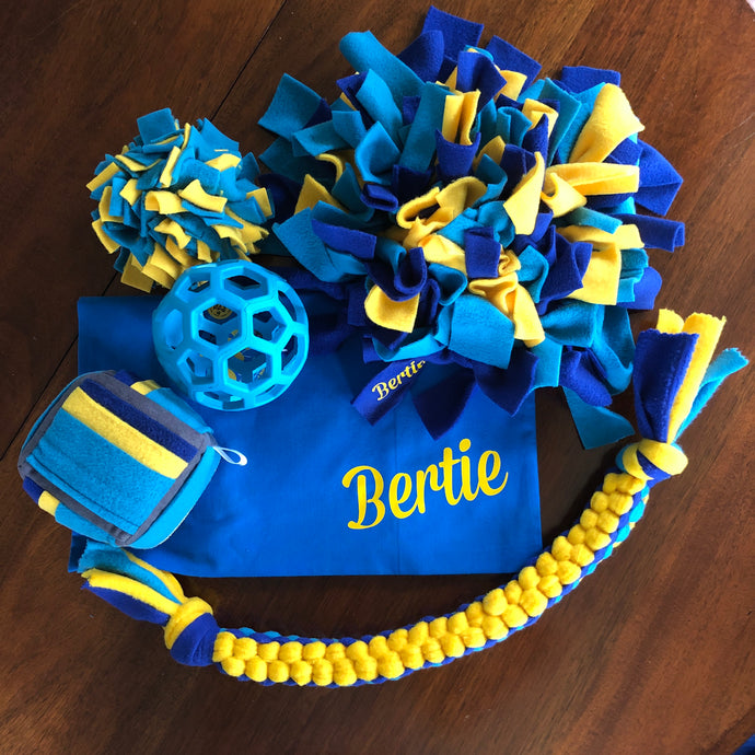 Enrichment Travel Pack For Doggy Holidays - snuffle mat by Ruffle Snuffle