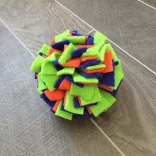 Load image into Gallery viewer, Ruffle Cat Treat Ball - snuffle mat by Ruffle Snuffle
