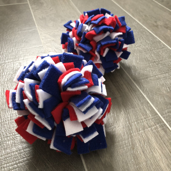 Ruffle Train'n'Treat Ball - London Edition - snuffle mat by Ruffle Snuffle