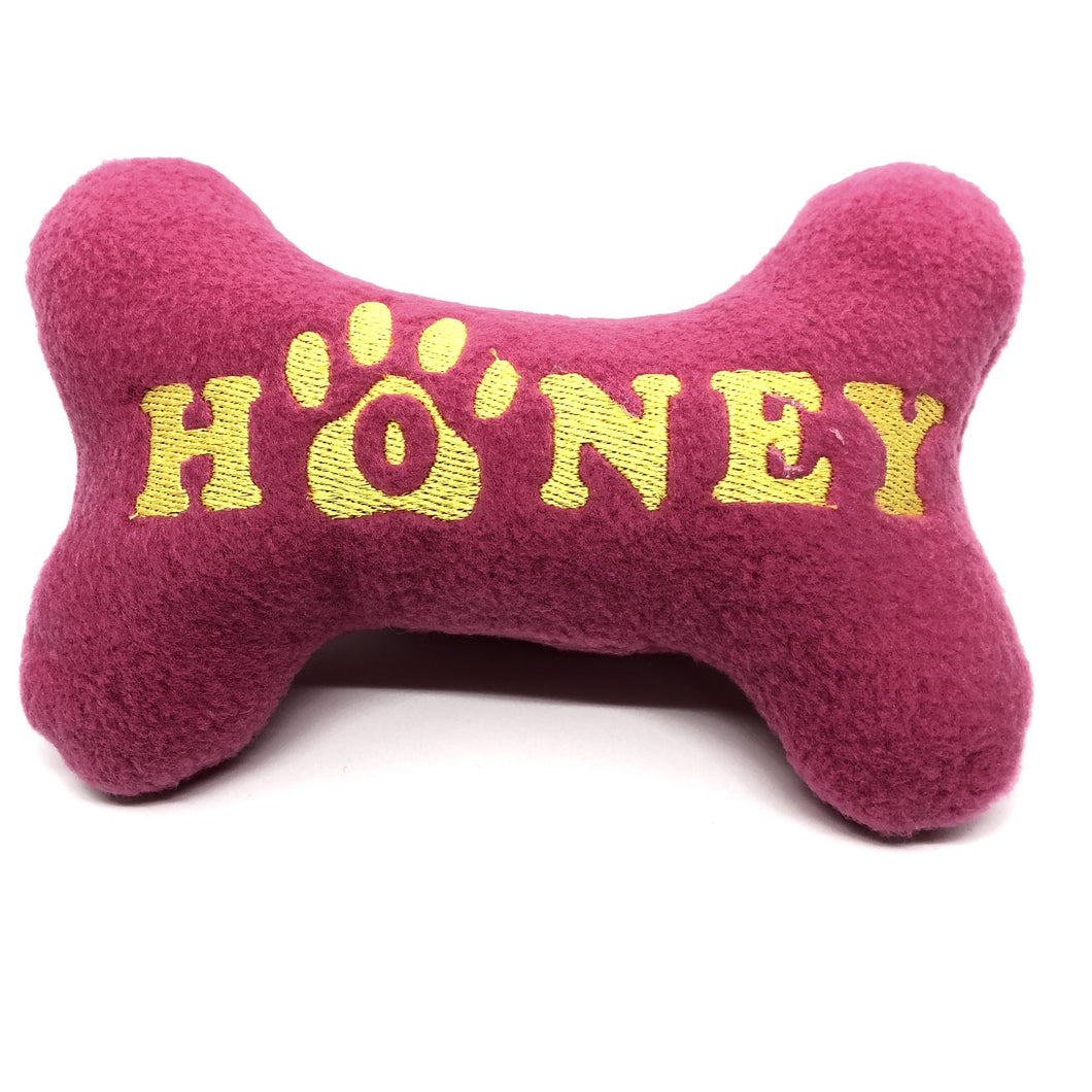 Ruffle Snuffle Personalised Bone - snuffle mat by Ruffle Snuffle