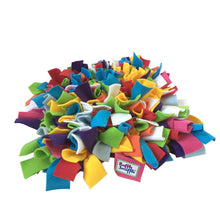 Load image into Gallery viewer, Ruffle Snuffle mat - Confetti - snuffle mat by Ruffle Snuffle
