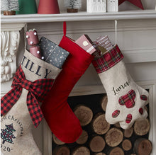 Load image into Gallery viewer, Personalised Christmas Stocking for Dogs
