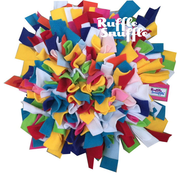 Ruffle Snuffle mat - Confetti - snuffle mat by Ruffle Snuffle