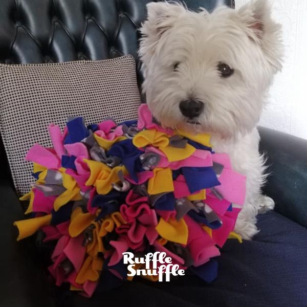 Choose your own coloured Snuffle Mat • Ruffle Snuffle